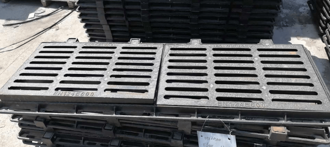 三河球墨铸铁连体双篦展示